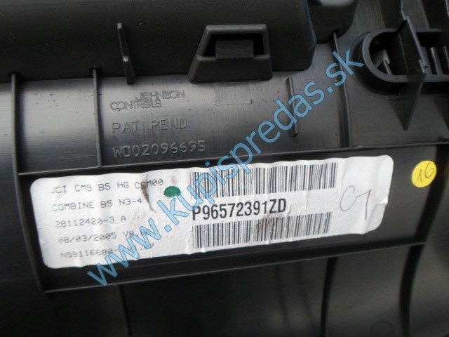 stredový displej na citroen c4 1,4i 16V, 28112420, 